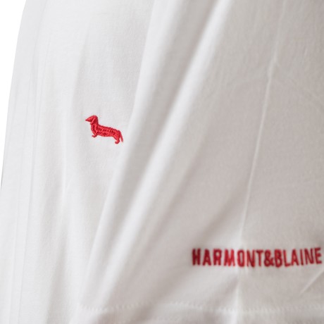 HARMONT & BLAINE I0HO290 - BIANCO - T SHIRT - Image 2