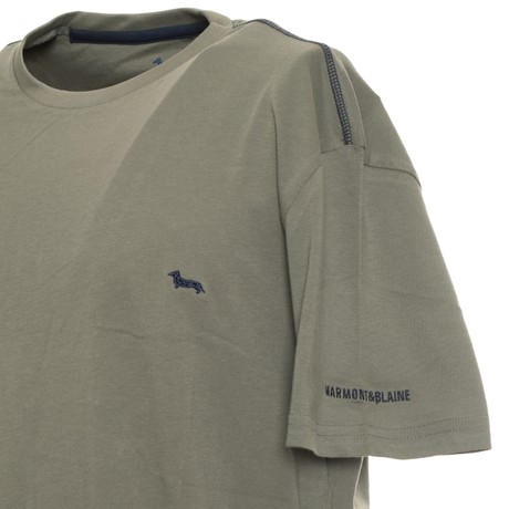 HARMONT & BLAINE I0HO290 - VERDE MILITARE - T SHIRT - Image 3