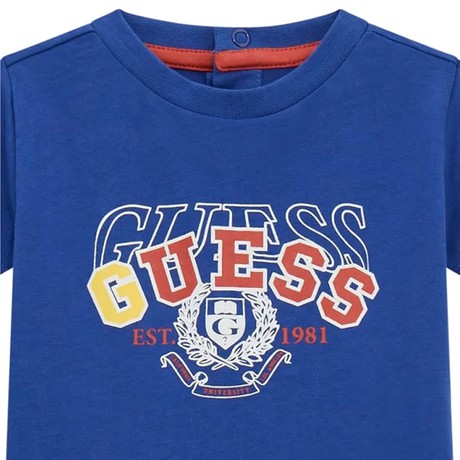 GUESS I5RI00 - BLUE MAYA                      - T SHIRT - Image 3