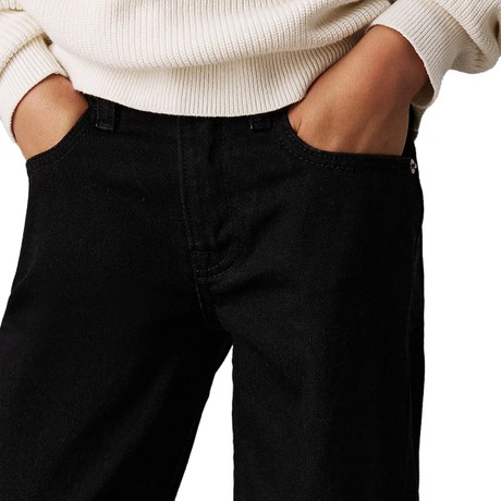 CALVIN KLEIN IB0IB02185T - Clean Black Rgd - JEANS - Image 3