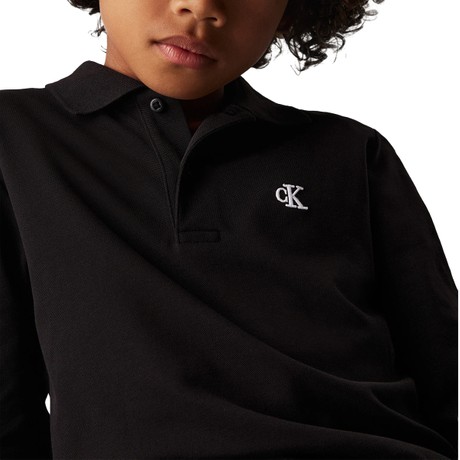 CALVIN KLEIN IB0IB02421T - Ck Black - POLO - Image 3