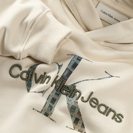 Pulóverek Calvin Klein Jeans whitecap gray &mdash; fot 2