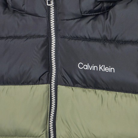 CALVIN KLEIN IB0IB02535T - Dusty Olive/ Black - JACKETS - Image 3