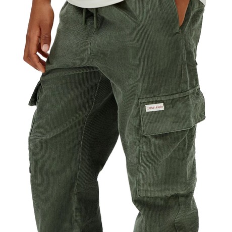 Hlače Calvin Klein Jeans thyme &mdash; fot 3