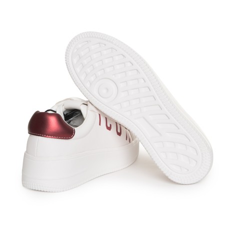 ICON IC05207SD - Bianco/Bordeau - SHOES - Image 3
