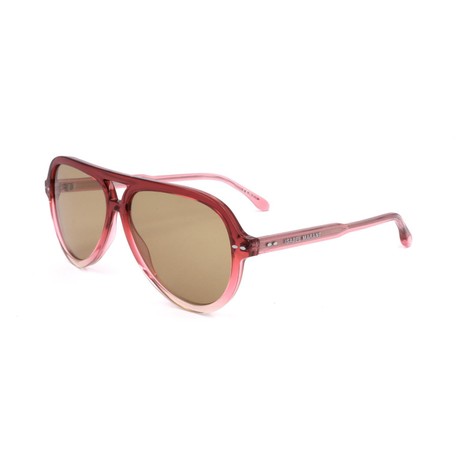 Okulary Isabel Marant red shaded yellow &mdash; zdjęcia 2