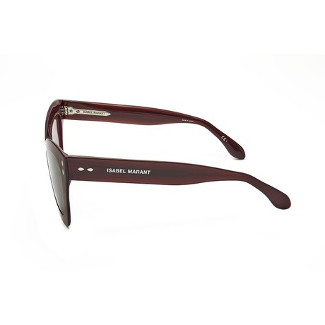 Okulary Isabel Marant burgundy &mdash; zdjęcia 3