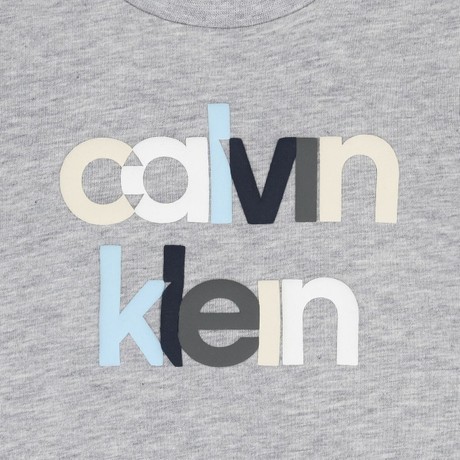 T-shirt Calvin Klein Jeans grey heather &mdash; foto 3