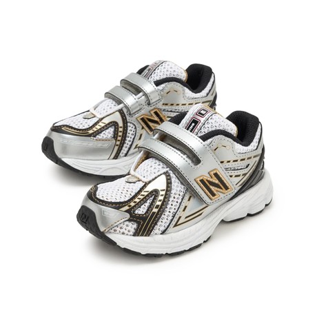 Shoes New Balance silver metalic / gold metallic ra &mdash; pictures 2