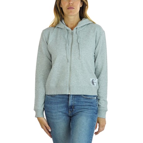 CALVIN KLEIN JEANS J20J209559 - LIGHT GREY HEATHER - ТОЛСТОВКИ