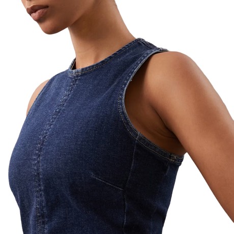 CALVIN KLEIN JEANS J20J224528 - Denim Dark - ŠATY - Image 3