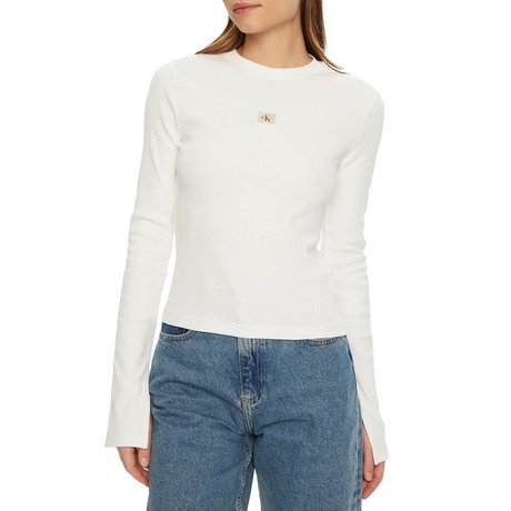 CALVIN KLEIN JEANS J20J224760 - Bright White - T SHIRT