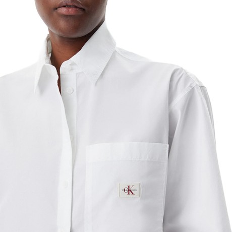 CALVIN KLEIN JEANS J20J225078 - Bright White - KOŠILE - Image 3