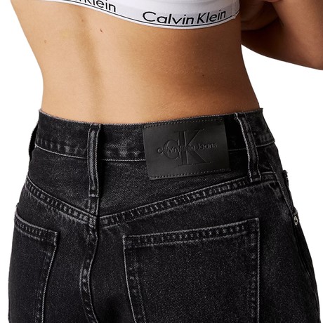 CALVIN KLEIN JEANS J20J225190 - Denim Black - BERMUDA AND SHORTS - Image 3