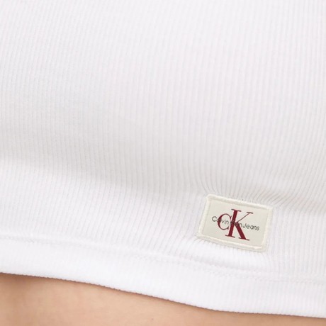 CALVIN KLEIN JEANS J20J225308 - Brilliant White - TOPS AND TANK TOPS - Image 3