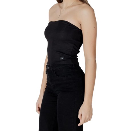 CALVIN KLEIN JEANS J20J225310 - Ck Black - TOPS AND TANK TOPS - Image 2