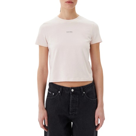 CALVIN KLEIN JEANS J20J225524 - Silver Peony - T SHIRT
