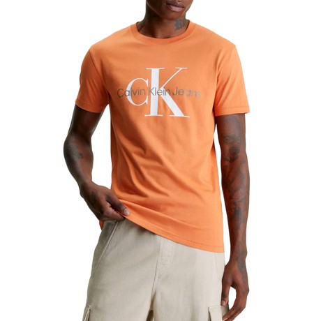 CALVIN KLEIN JEANS J30J320806 - ORANGE - T SHIRT