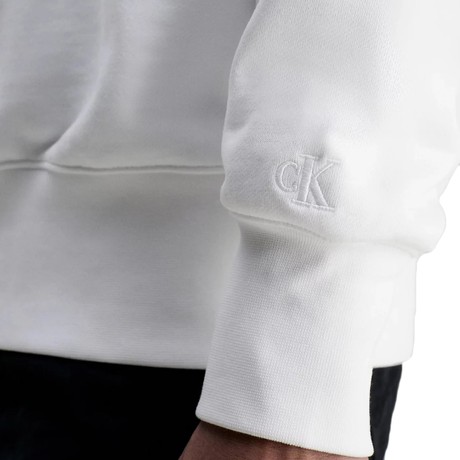 CALVIN KLEIN JEANS J30J323750 - Bright White - SWEATSHIRTS - Image 3