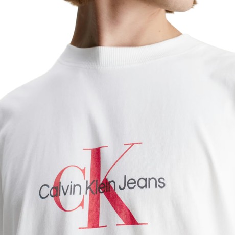 CALVIN KLEIN JEANS J30J325427 - WHITE - TRICOU - Image 3