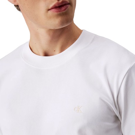 CALVIN KLEIN JEANS J30J326683 - WHITE - T SHIRT - Image 3