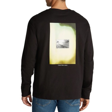 CALVIN KLEIN JEANS J30J327083 - BLACK - T SHIRT - Image 2