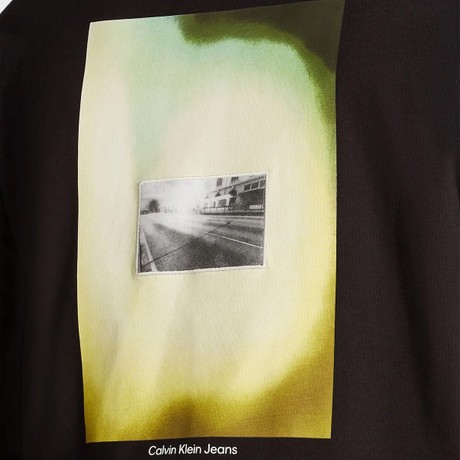 CALVIN KLEIN JEANS J30J327083 - BLACK - T SHIRT - Image 3