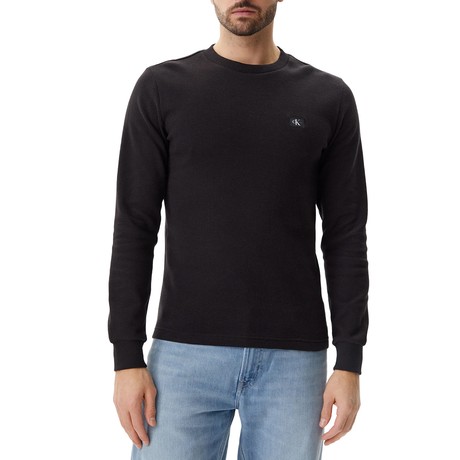 CALVIN KLEIN JEANS J30J327117 - BLACK - T SHIRT - Image 2