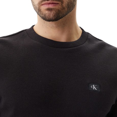 CALVIN KLEIN JEANS J30J327117 - BLACK - T SHIRT - Image 3