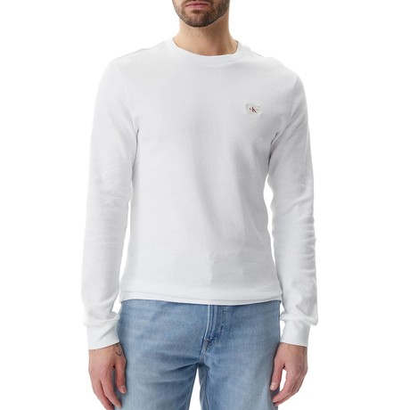 CALVIN KLEIN JEANS J30J327117 - WHITE - T SHIRT - Image 2