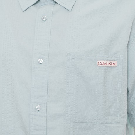 CALVIN KLEIN JEANS J30J327298 - Cloud Blue - SHIRTS - Image 3