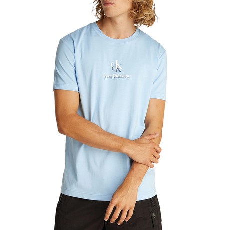 CALVIN KLEIN JEANS J30J327469 - BLUE - MARŠKINĖLIAI