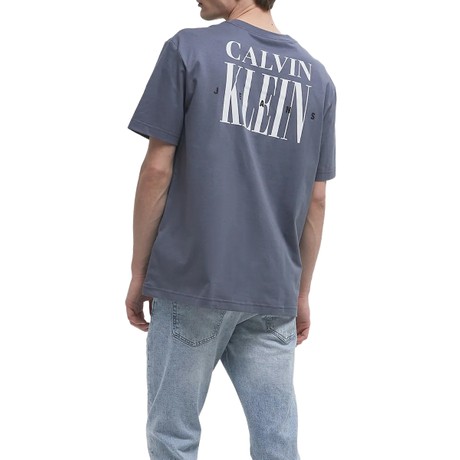 CALVIN KLEIN JEANS J30J327473 - GREY - T-SHIRT - Image 3