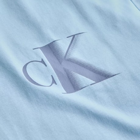 CALVIN KLEIN JEANS J30J327475 - BLUE - T SHIRT - Image 3
