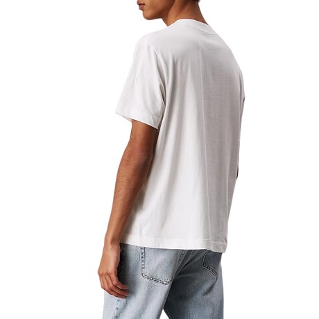 CALVIN KLEIN JEANS J30J327483 - WHITE - MARŠKINĖLIAI - Image 3