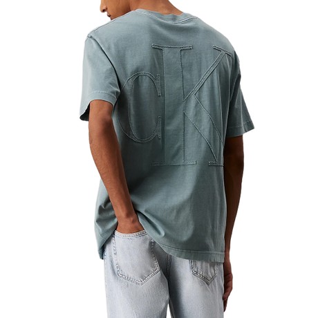 CALVIN KLEIN JEANS J30J327488 - BLUE - MARŠKINĖLIAI - Image 2