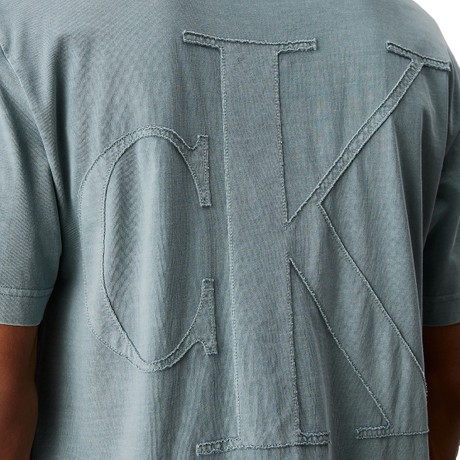 CALVIN KLEIN JEANS J30J327488 - BLUE - MARŠKINĖLIAI - Image 3