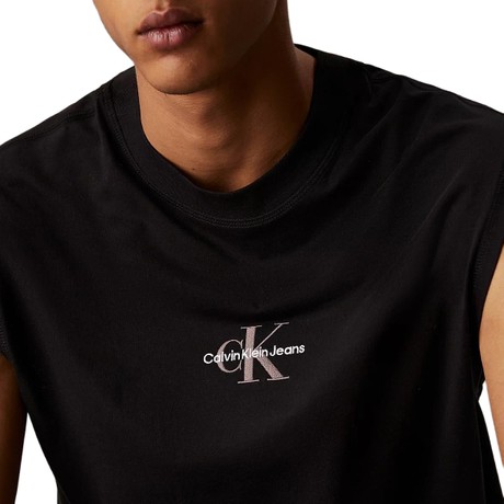 CALVIN KLEIN JEANS J30J327493 - BLACK - TOPS AND TANK TOPS - Image 2