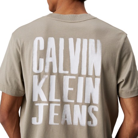 CALVIN KLEIN JEANS J30J327523 - GREY - T SHIRT - Image 2