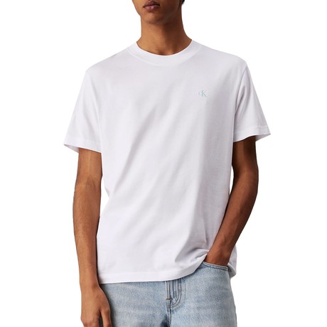CALVIN KLEIN JEANS J30J327523 - WHITE - T SHIRT - Image 2