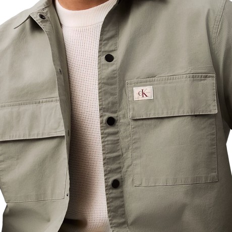 CALVIN KLEIN JEANS J30J327584 - Laurel Oak - SHIRTS - Image 3