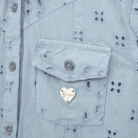 GUESS J5GH11 - INDIGO BLUE - SHIRTS - Image 3