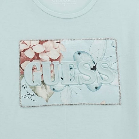 GUESS J5RI25 - CLOUDY BLUE                    - T SHIRT - Image 3