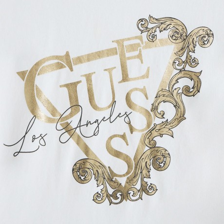 GUESS J5RI35 - Pure White                     - T SHIRT - Image 3