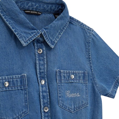 GUESS J5RK31 - AOP FLOWER WATERCOLO           - DRESSES - Image 3