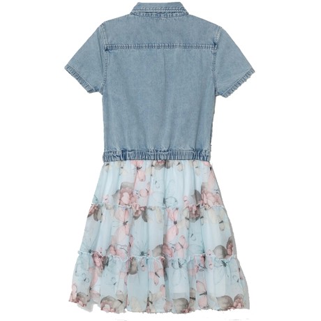 GUESS J5RK31 - BUTTERFLY COLLAGE LI           - DRESSES - Image 2