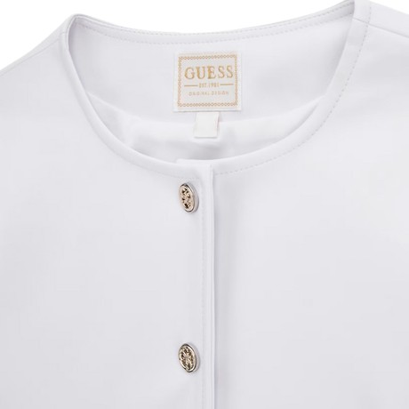 GUESS J5RL00 - Pure White                     - JACKETS - Image 3
