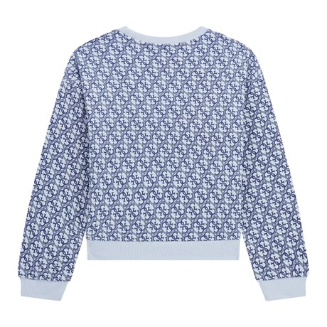 GUESS J5RQ06 - 4G BLUE AOP                    - SWEATSHIRTS - Image 2
