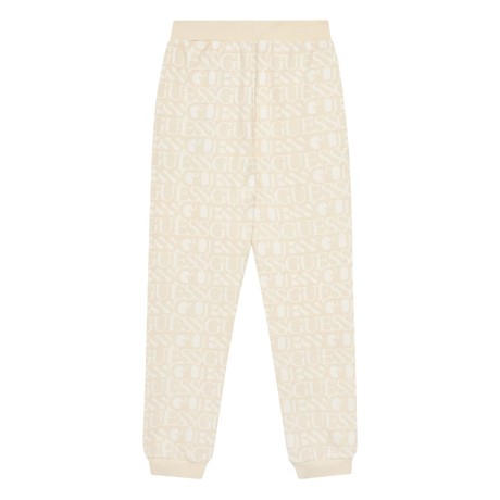 Kelnės Guess logo beige &mdash; fot 2