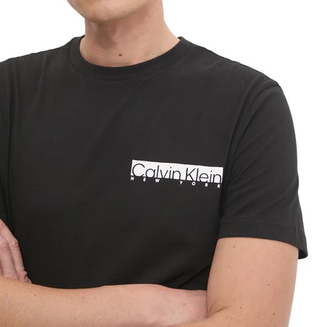 CALVIN KLEIN K10K113800 - BLACK - T SHIRT - Image 3